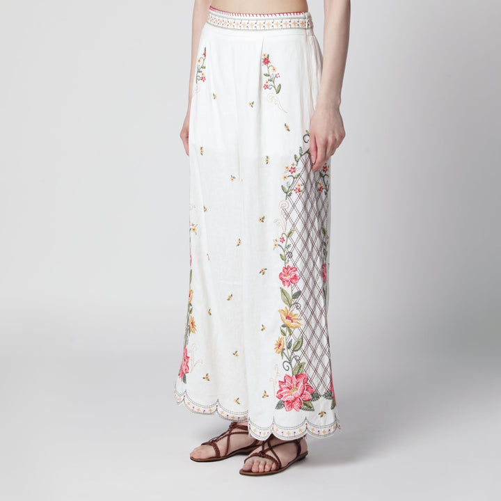Farm Rio Pantaloni - Bianco | 30c5f8a8c0853a10b1b9302a5ea4dbf7af521bfe
