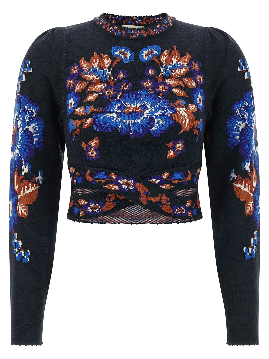 Farm Rio Bow Garden Top - Multicolor | 9958add15c426f882d5ebdaba4146e4c98ea31f2