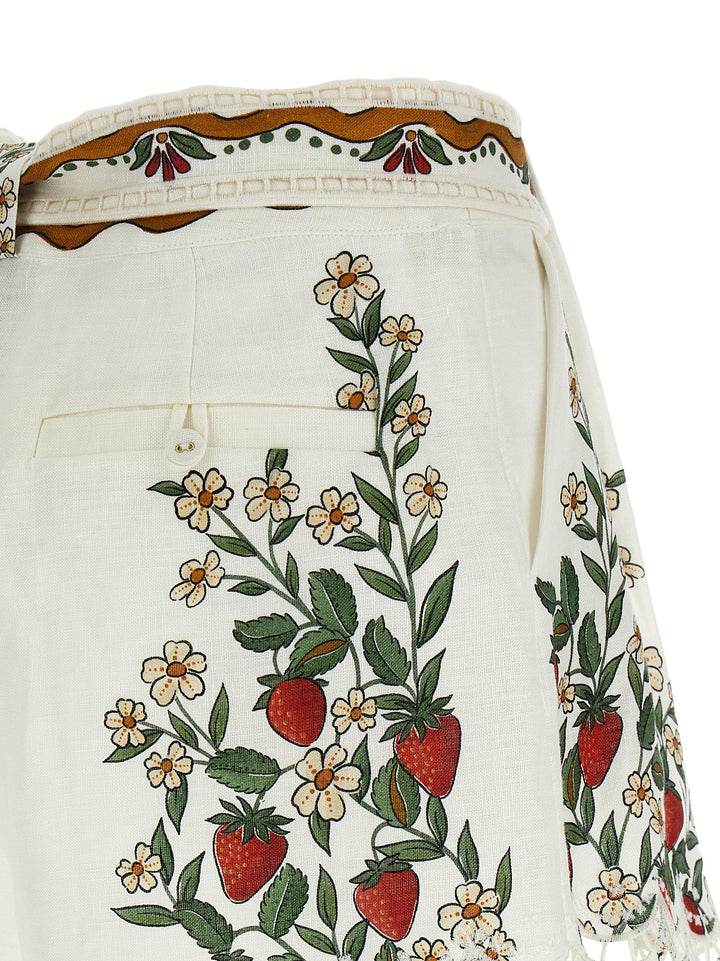 Farm Rio Richelieu Bermuda e Short - Bianco | c3f6353383789cb5d69052387a7ce4c72bfc2ead