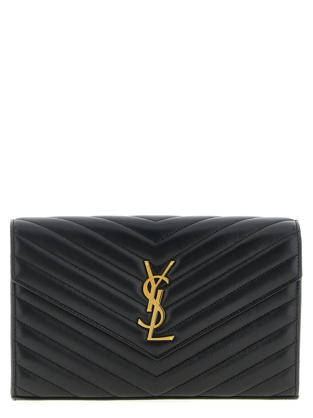 Saint Laurent Cassandre Portafogli - Nero | 05fb2ee26580843871babd61a82cecead0630bd3