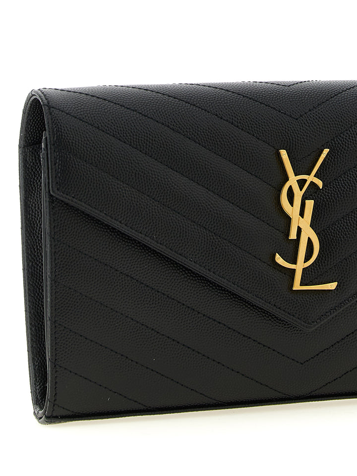 Saint Laurent Monogram Borse a Tracolla - Nero | e7a3116813e3ff3b6392ff2007fe4d4a520cb78d