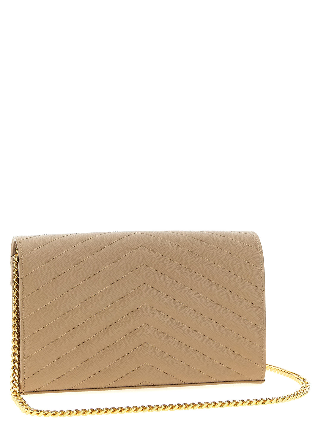 Saint Laurent Monogram Borse a Tracolla - Beige | 56138675640bbed1eb2dd21bdba776a09de3b3c3