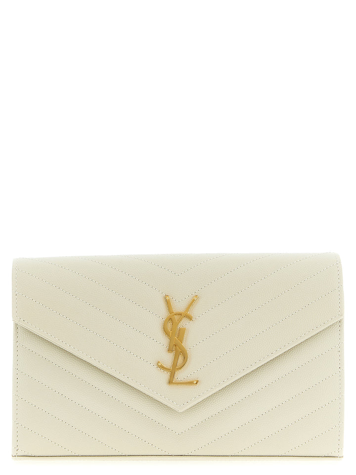 Saint Laurent Monogramme Borse a Tracolla - Bianco | 3307d020f5a3cba91e5f04fd6a6090a065518c81