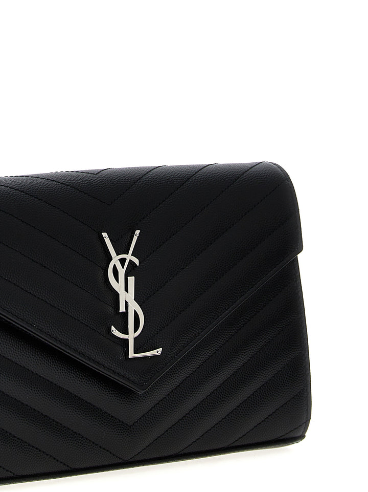 Saint Laurent Cassandre Clutch - Nero | 8b2e66aa64747f417ad4f4c96e2588ca9aea9a4e