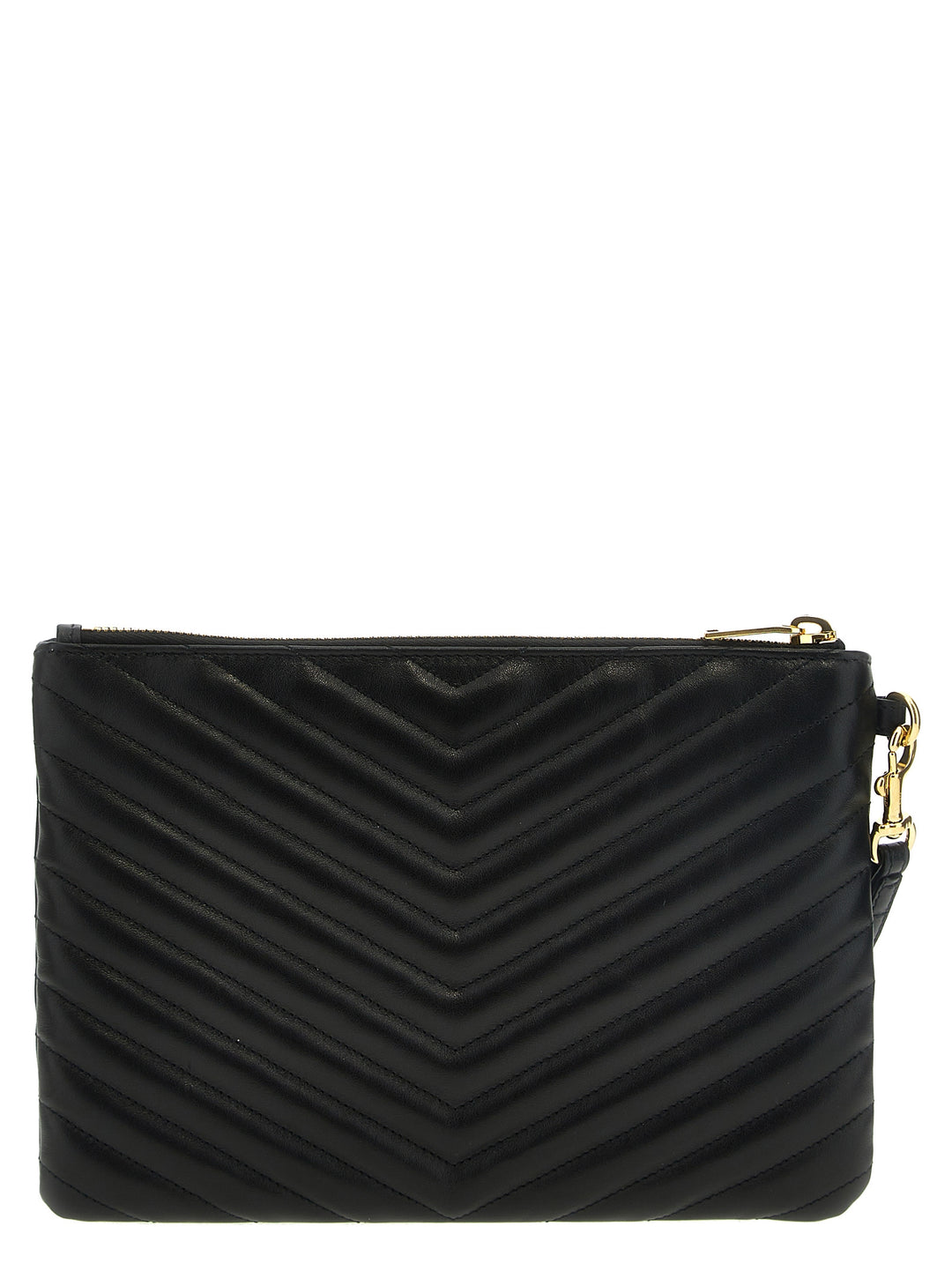 Saint Laurent Cassandre Clutch - Nero | 43414418c63d82c7fe907d9b197639ebd7faca0f