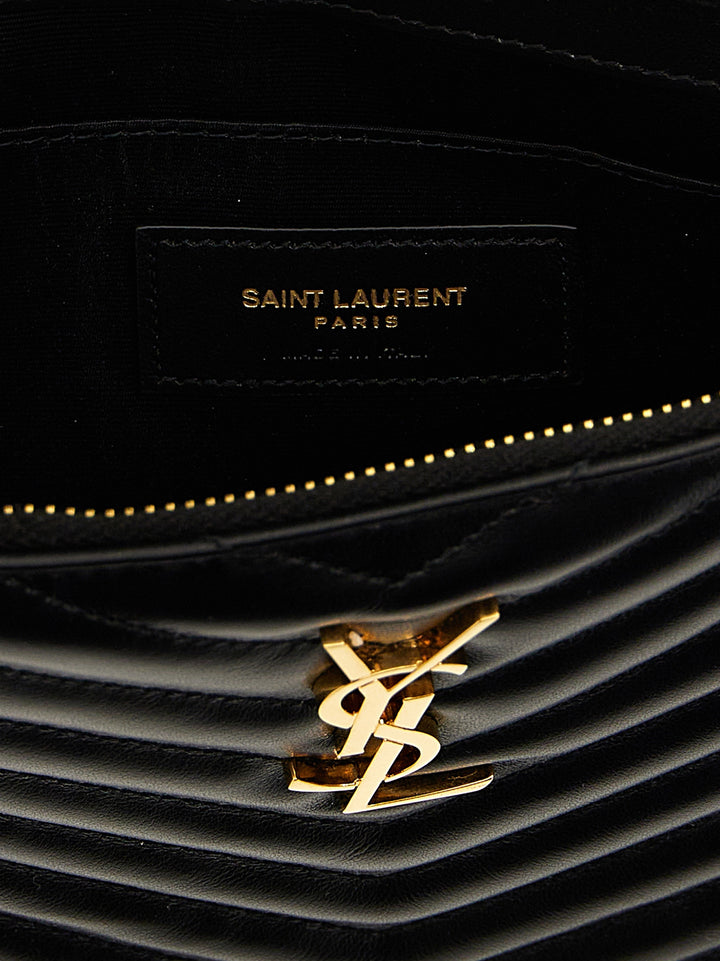 Saint Laurent Cassandre Clutch - Nero | 9f9ff8b8eeffdd751441f6cbd15dcae7995d876c
