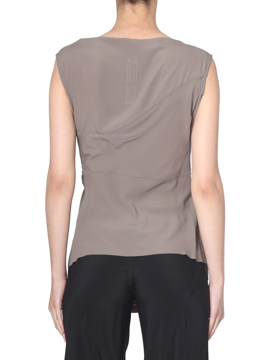 Rick Owens Top - Grey | 67f4e5e7d15a93327d5078041b3816ccaa255765