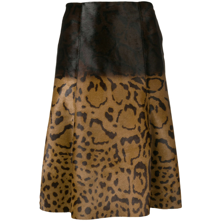Ferragamo Leather Skirts - Marrone | 4b27f8530a46640e115521125a5e132f76d16e9f
