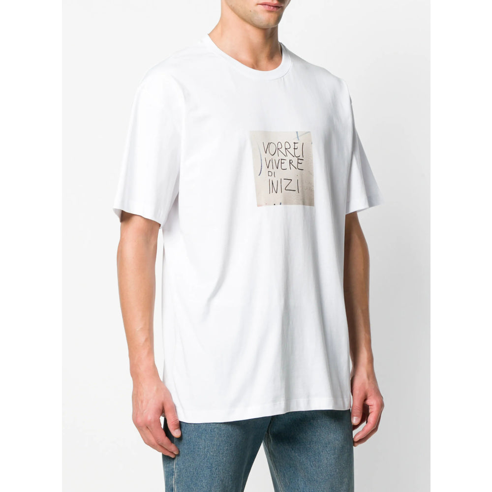 Msgm T Shirt - Bianco | d7c6cb7086eafa9f4647ea26e1d012c14debf617
