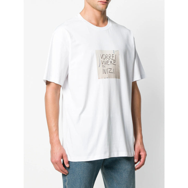 Msgm T Shirt - Bianco | d7c6cb7086eafa9f4647ea26e1d012c14debf617