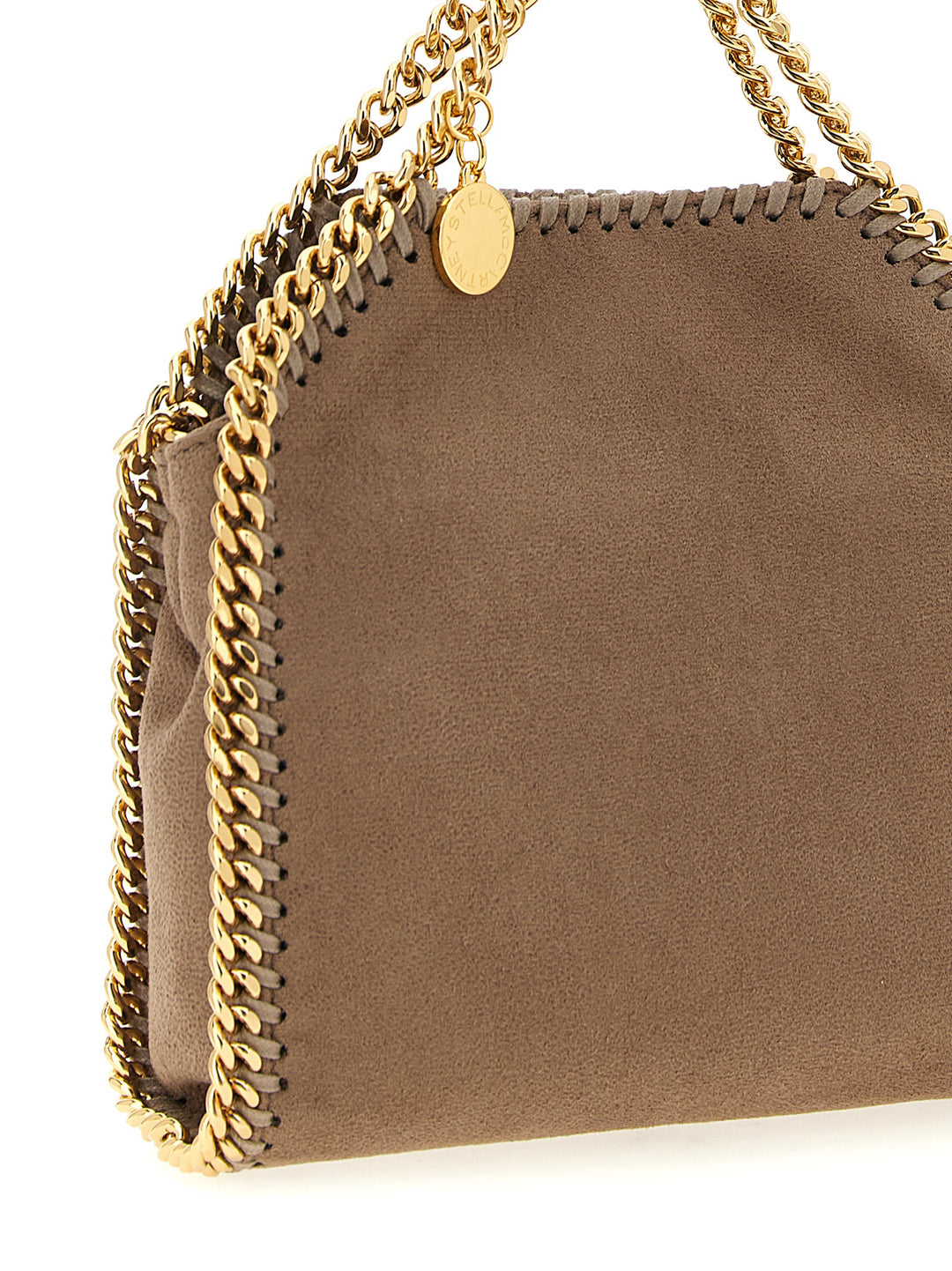 Stella Mccartney Tiny Falabella Borse a Mano - Beige | 0cdfb4ee121c2263f8a612ee2dff6c7bea092cbc