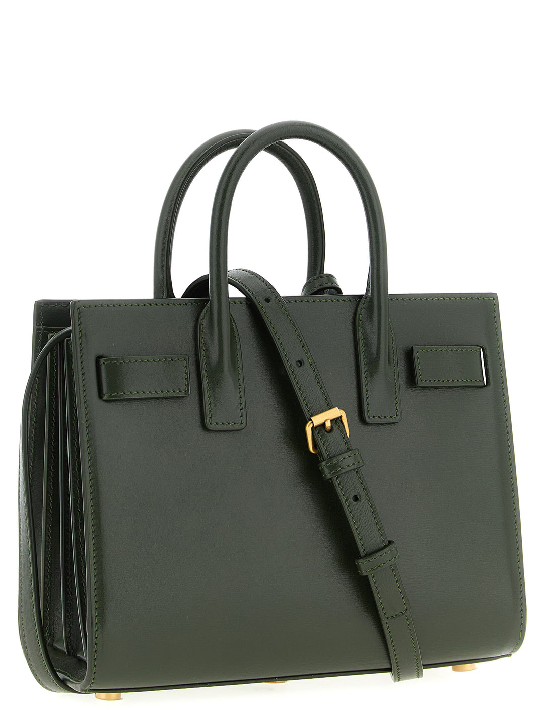 Saint Laurent Sac De Jour Borse a Mano - Verde | c0950046afd0ad487c2c850a12cddbe30e7f7e80