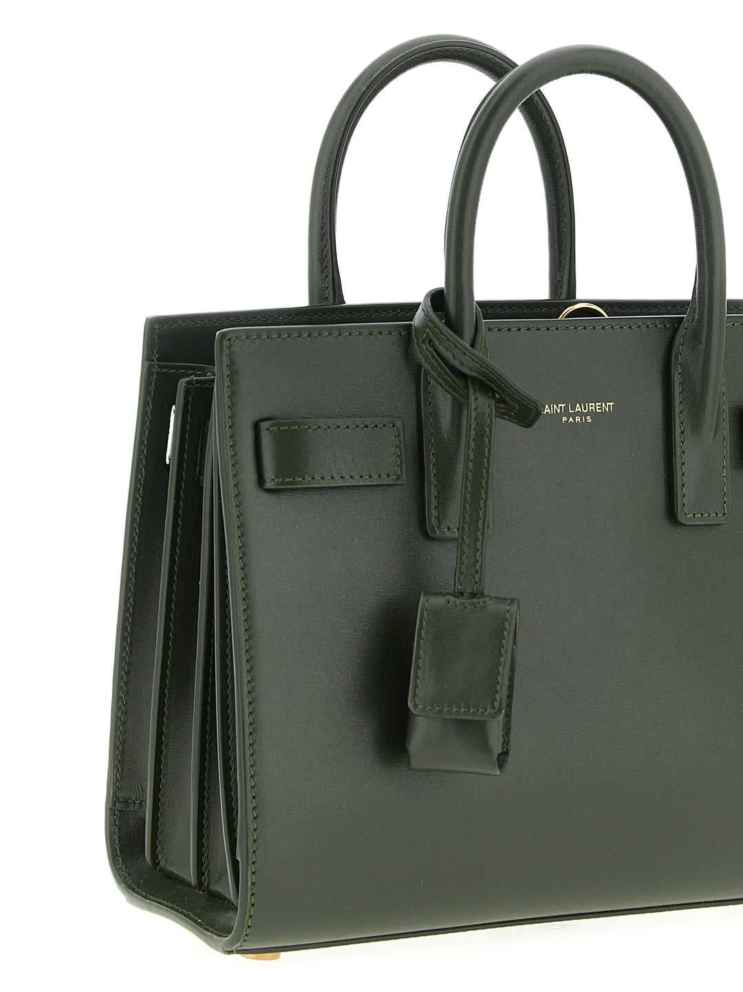 Saint Laurent Sac De Jour Borse a Mano - Verde | 6f84b00d94a7869d3d2c98941005cb47062404cd