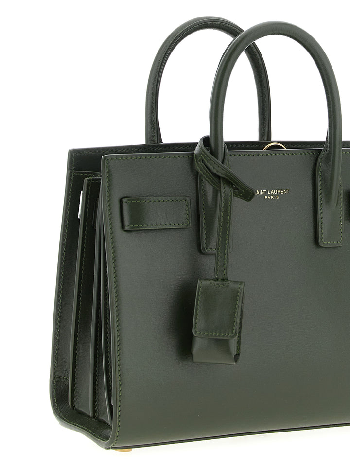 Saint Laurent Sac De Jour Borse a Mano - Verde | 6f84b00d94a7869d3d2c98941005cb47062404cd