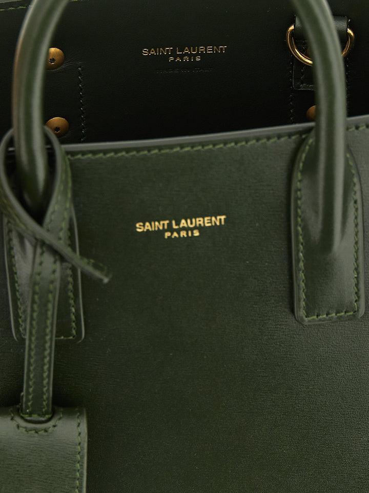 Saint Laurent Sac De Jour Borse a Mano - Verde | 189226c81060e257229e23c9a6639ffd1c170688