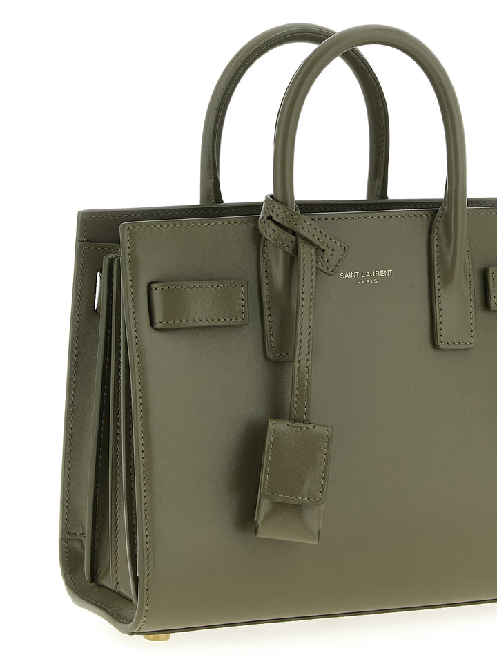 Saint Laurent Sac De Jour Borse a Mano - Verde | c76501654067cebcdd14922fd6fbea2f67185661