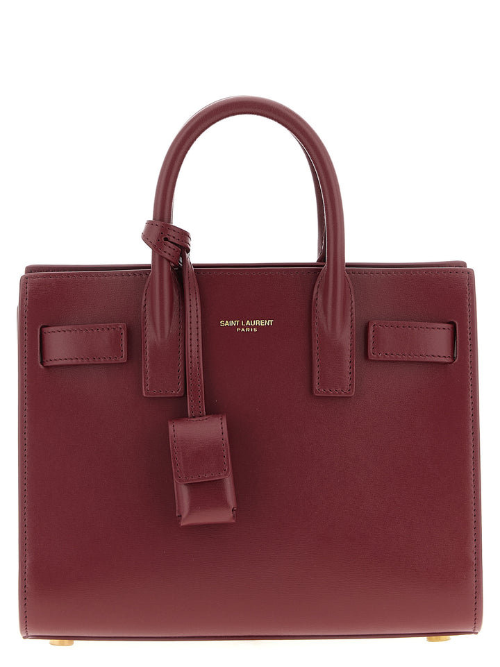Saint Laurent Sac De Jour Borse a Mano - Bordeaux | 0382c1da93a687e3fedb9ceb22e886339488bea3