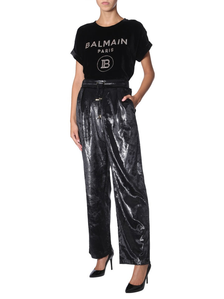Balmain Pantaloni - Nero | Wanan Luxury