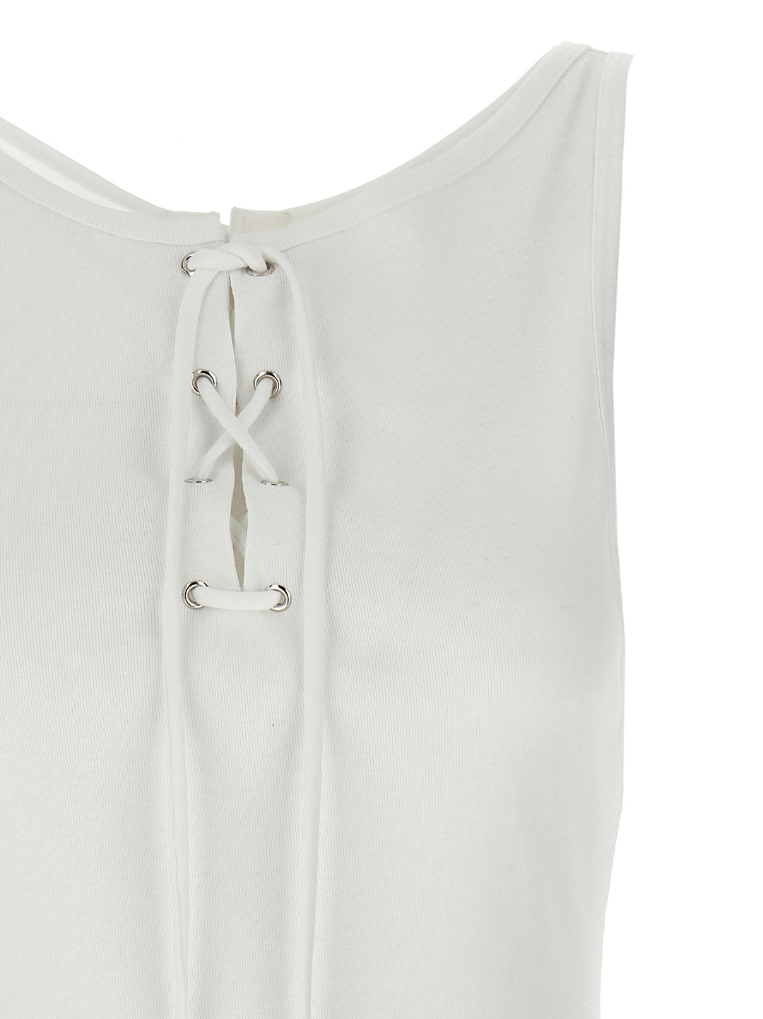 Prada Tank Top Top - Bianco | 11ba896a66dad8b112115e49b812032047390292