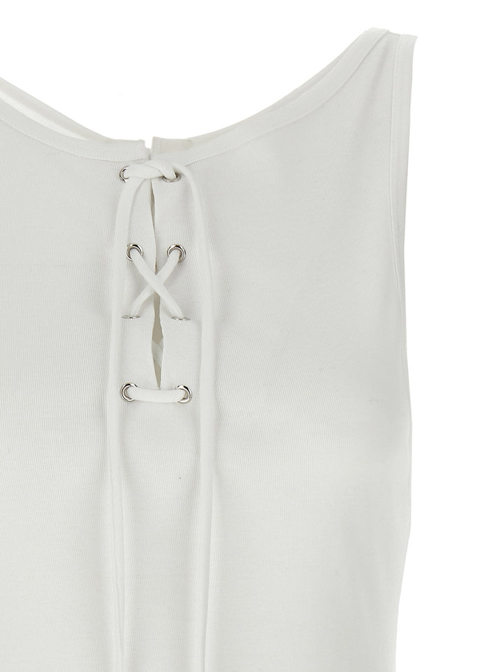 Prada Tank Top Top - Bianco | 11ba896a66dad8b112115e49b812032047390292