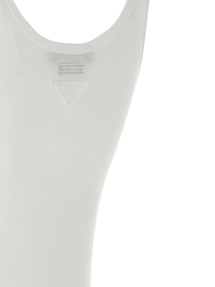 Prada Tank Top Top - Bianco | 40f9f255540b31ec7ddbbfd581ba7742dd6a1958