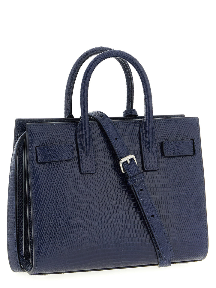 Saint Laurent Sac De Jour Borse a Mano - Blu | 933477ea1d65b041a06d89ca4ce8744d191ef857