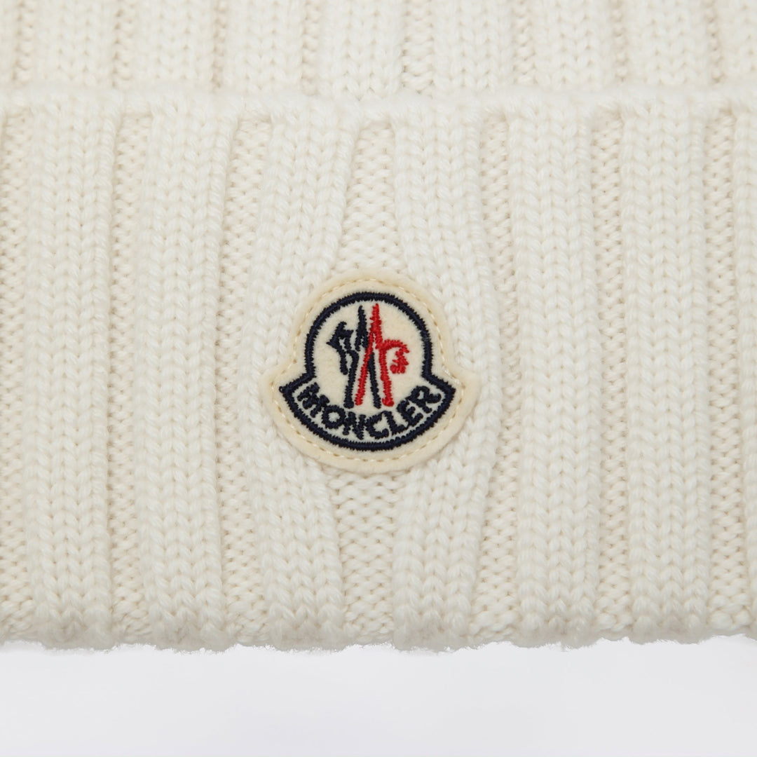 Moncler Cappelli - Bianco | 00c287e905f1b655df03f12cb0006b96d9e8105b