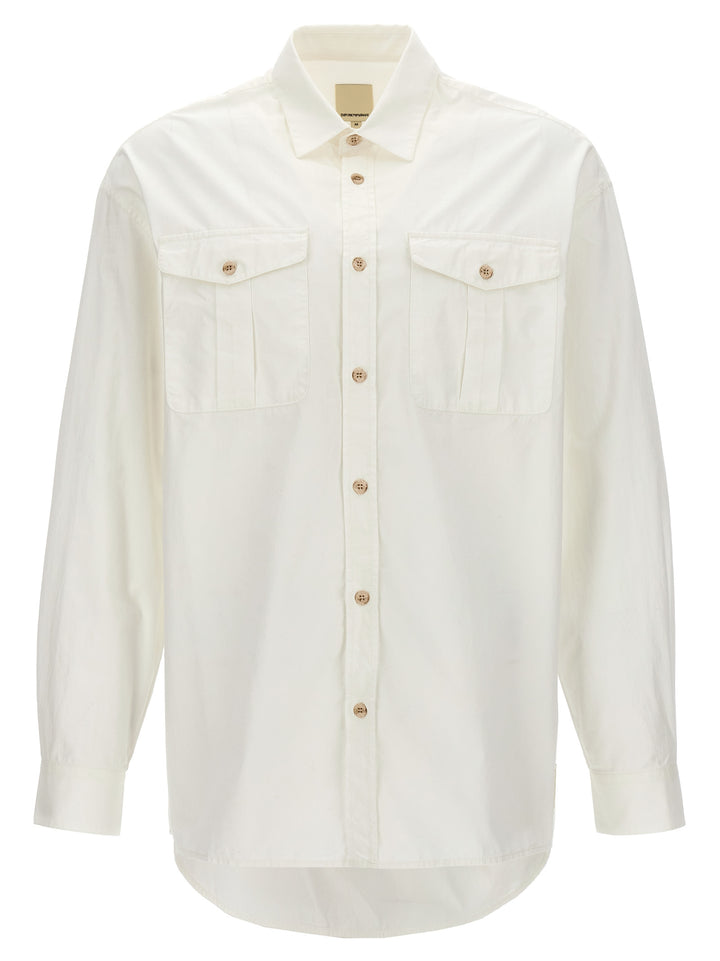 Poplin Shirt Camicie Bianco