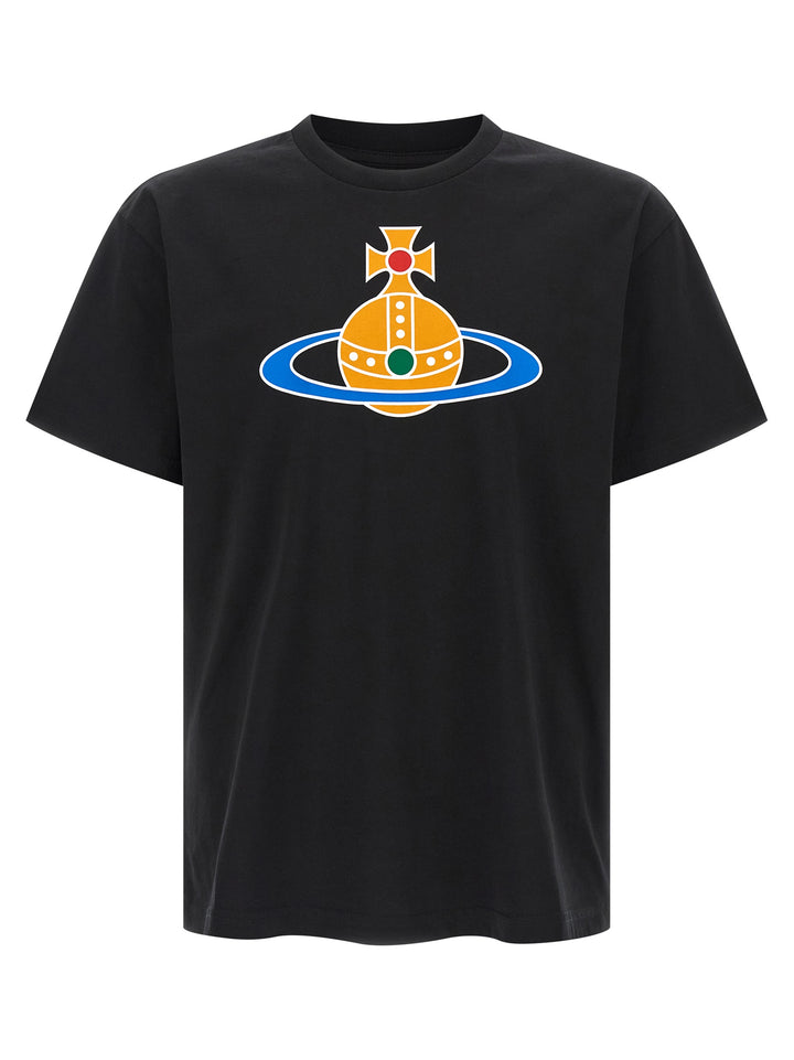 Vivienne Westwood Oversized Orb Classic T shirt - Nero | 9cd1c9d0b1db64b5ffab0a760c34fa8432013838