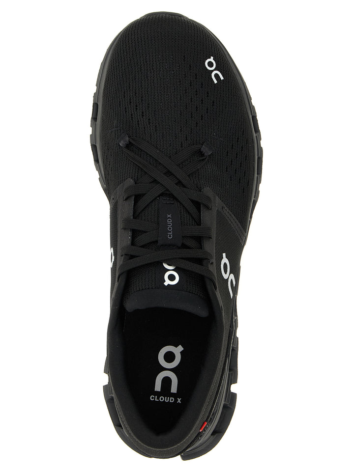 On Cloud X 4 Sneakers - Nero | 060b3ce256a1e5a964c25b8b40bdc00aeac69643
