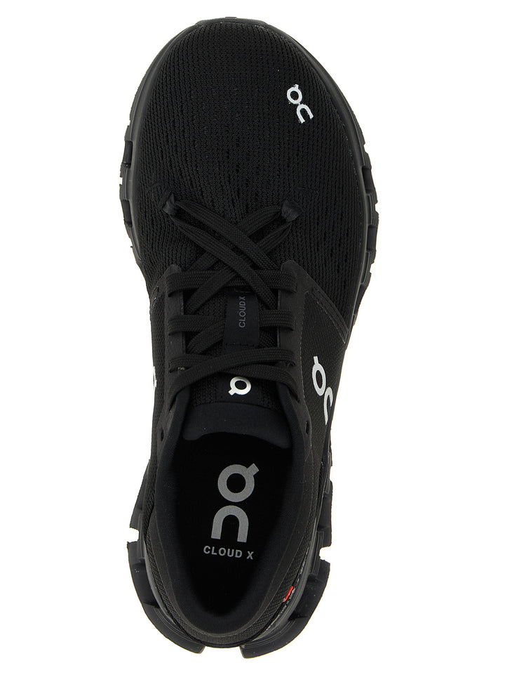 On Cloud X 4 Sneakers - Nero | d4964ebd34c48c0d310f04114f809f1bb81f1f23