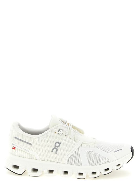 Cloud 6 Wide Sneakers White