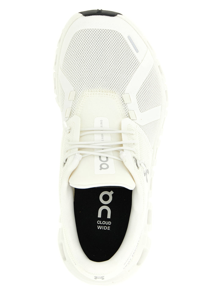 On Cloud 6 Wide Sneakers - Bianco | 409b713886b805ba21b7dcf0cfa465a773fab292