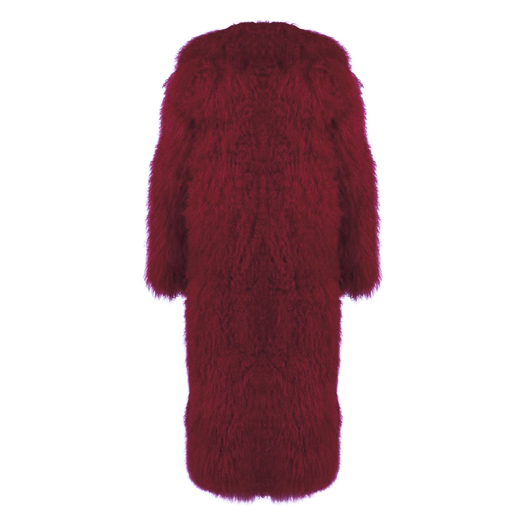 Cappotto Rouselin Borgogna in Mongolia