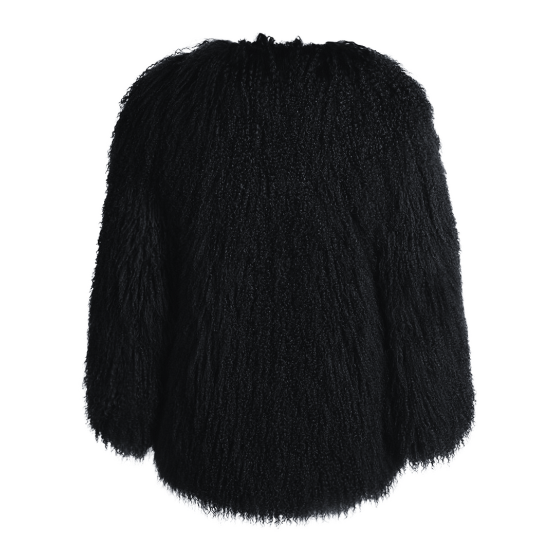 Cappotto Lovley Nero in Mongolia