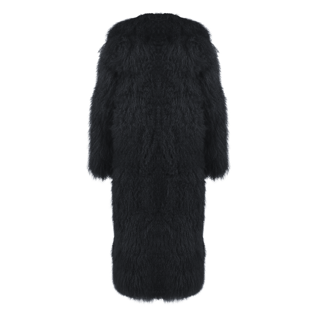 Cappotto Rouselin Nero in Mongolia