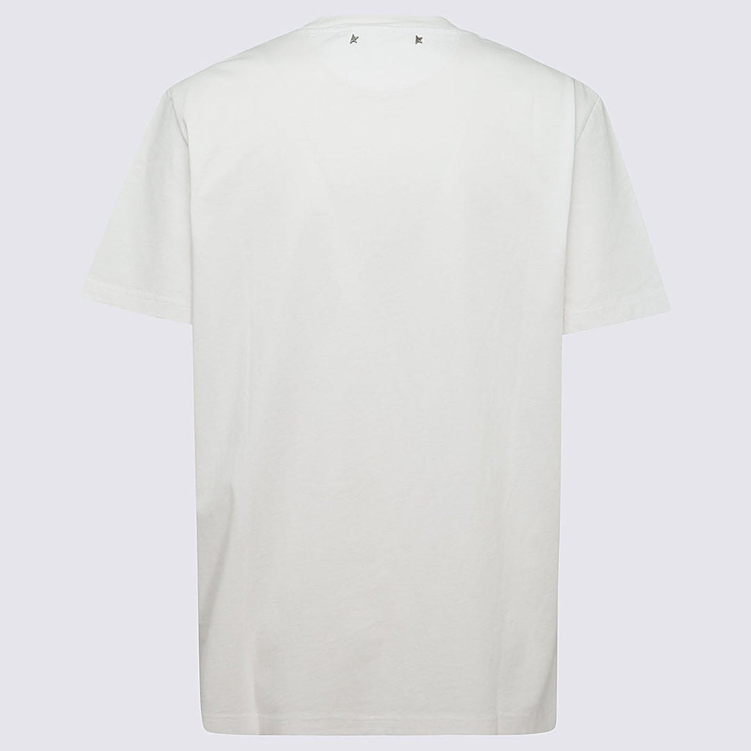 Golden Goose T-shirts and Polos - VINTAGE WHITE | b572be7b10bf19c74b6215ebe3c8fb8b2aac9e80