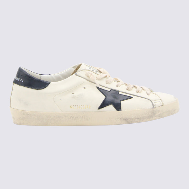 Golden Goose Sneakers - BEIGE/NIGHT BLUE | b37bb14aff3ad1ce5030b13928757a102ec19a21