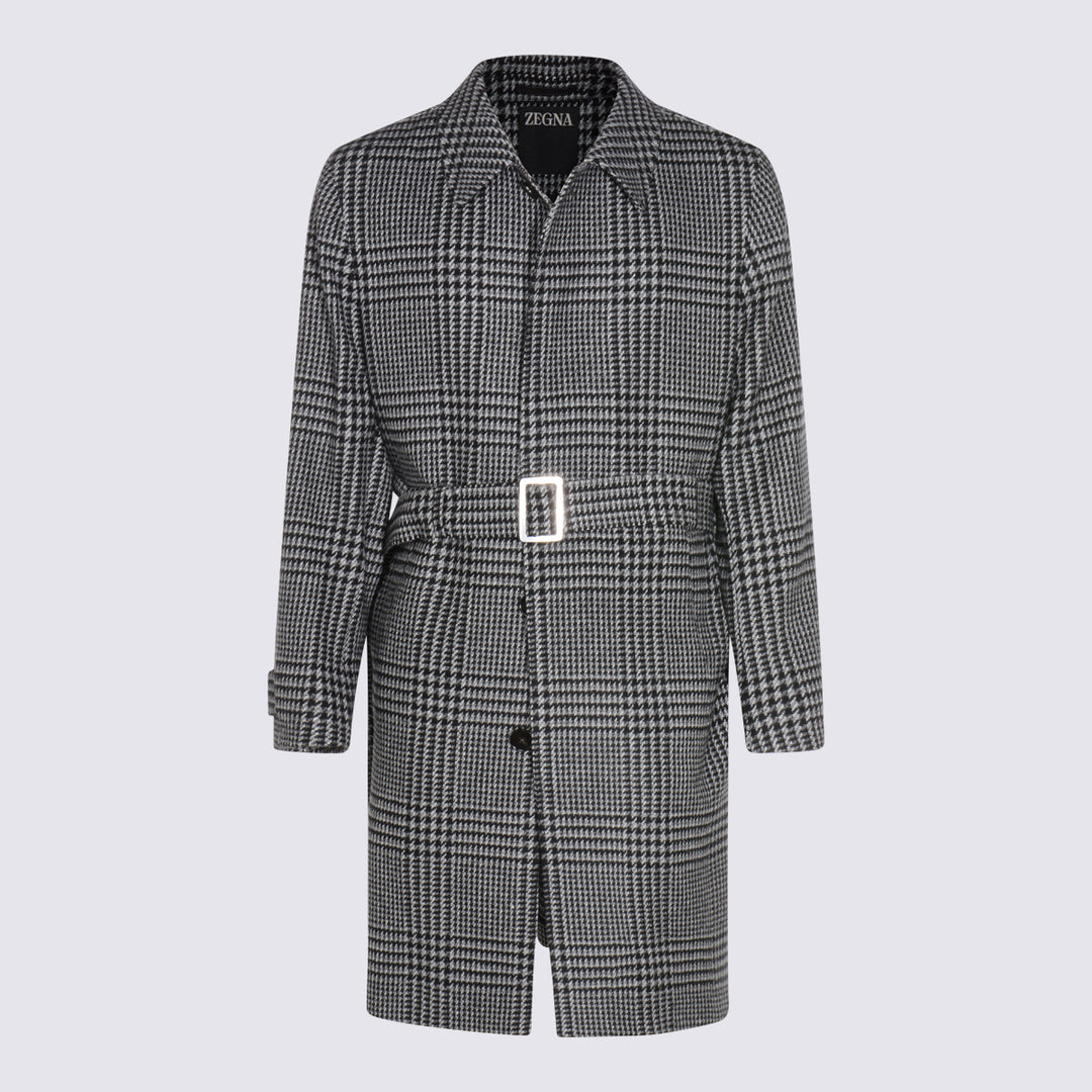 Zegna Coats - Grey/black | 60dd31ecce3d917c909b14b33a361918bf792c7a