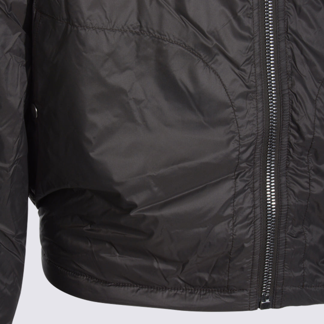 Rick Owens Drkshdw Coats - Marrone | c26e65b99b1022cc416671bff2c2a9daae6f2ecc