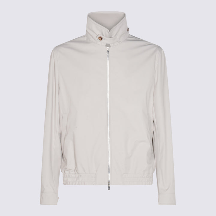 Brunello Cucinelli Coats - GHIACCIO+BIANCO | 2d30470fa5cafab0681c3e30940154b537c97be9