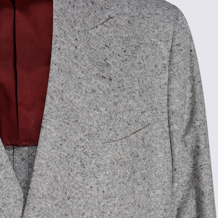 Brunello Cucinelli Dresses - Grigio medio | 3026fa37de1e266742ec321fcd60021d2b92b8ce