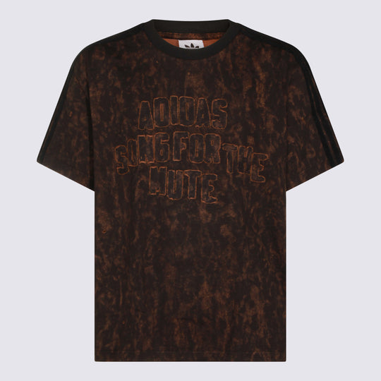 T-Shirts And Polos Black/Wild Brown