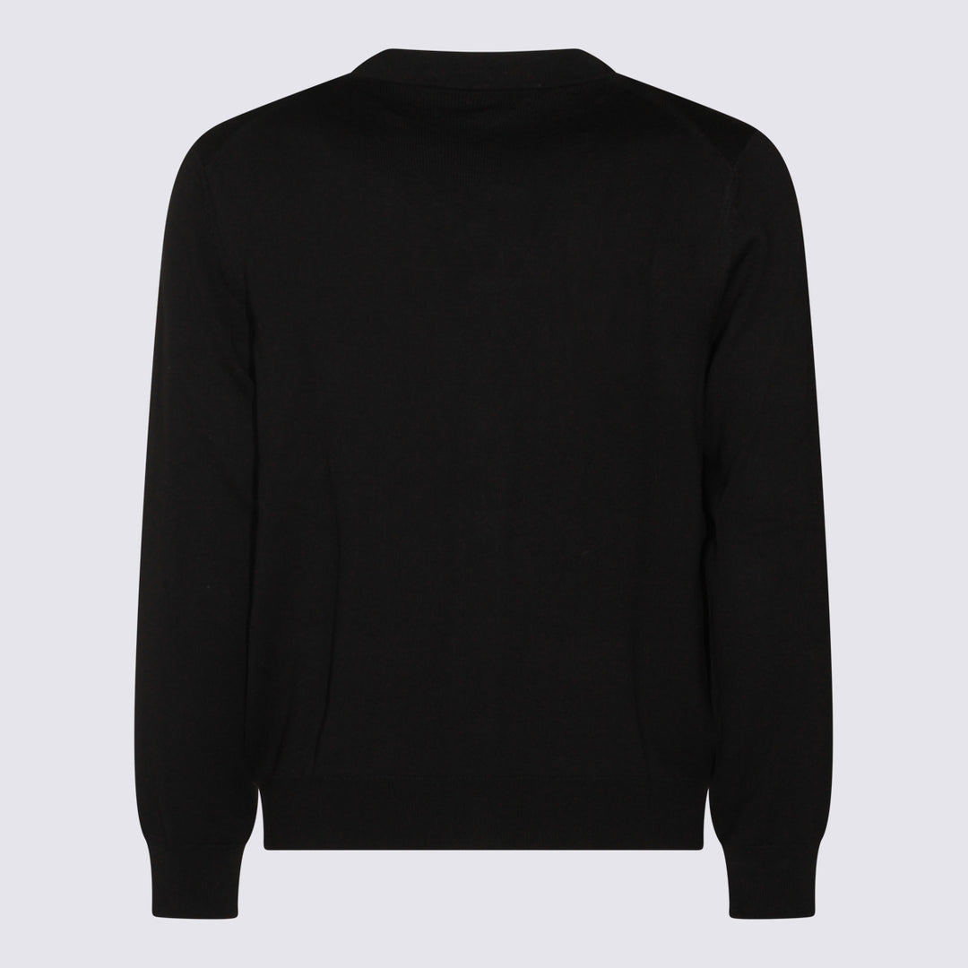 Maison Kitsune' Sweaters - Blacks and greys | d35dba908f1c19d56d3e8603df34bd1d417d97a9