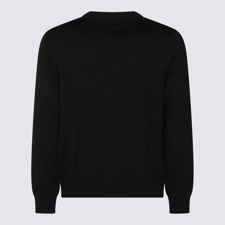 Maison Kitsune' Sweaters - Blacks and greys | d35dba908f1c19d56d3e8603df34bd1d417d97a9