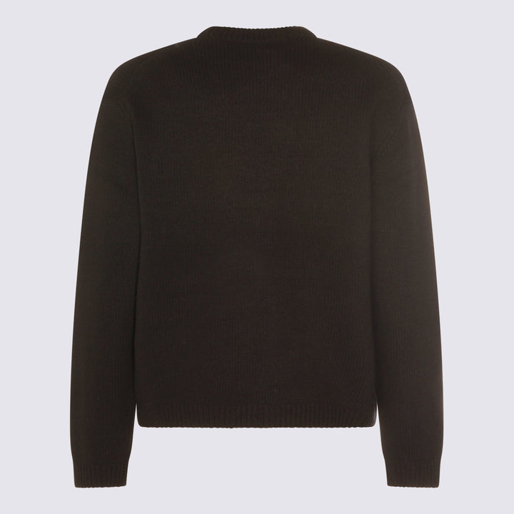 Maison Kitsune' Sweaters - Blacks and greys | 9cd8155cdef949cb4ef7cd9b6d76828bd0040e02