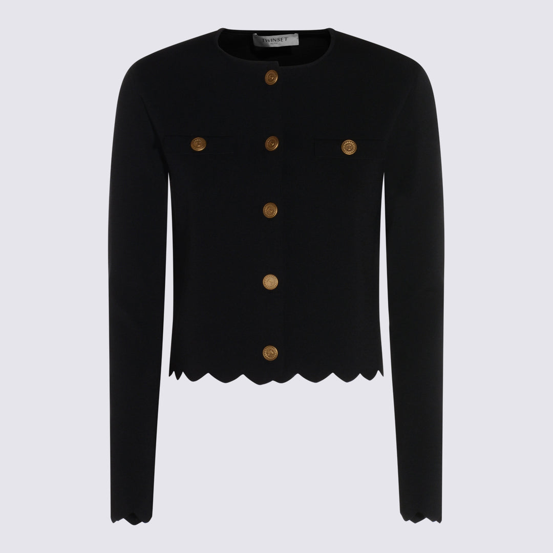 Twin-Set Jackets - Blacks and greys | 16a3a694d4df13ee32a5adcc5345cec9851cf022