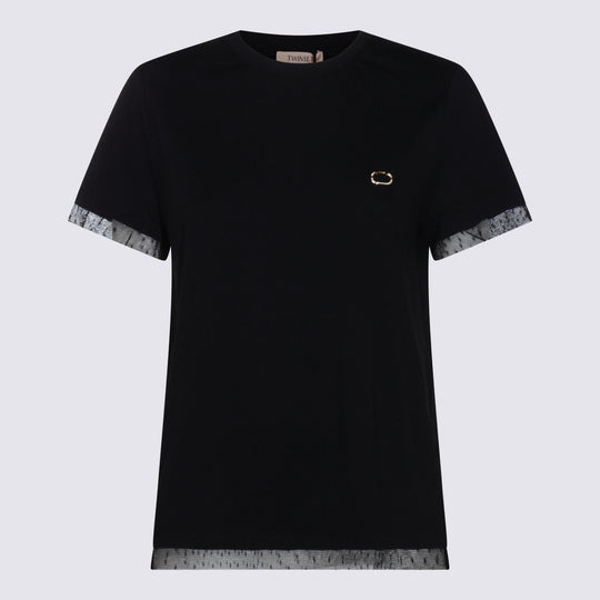 T-Shirts And Polos Blacks And Greys