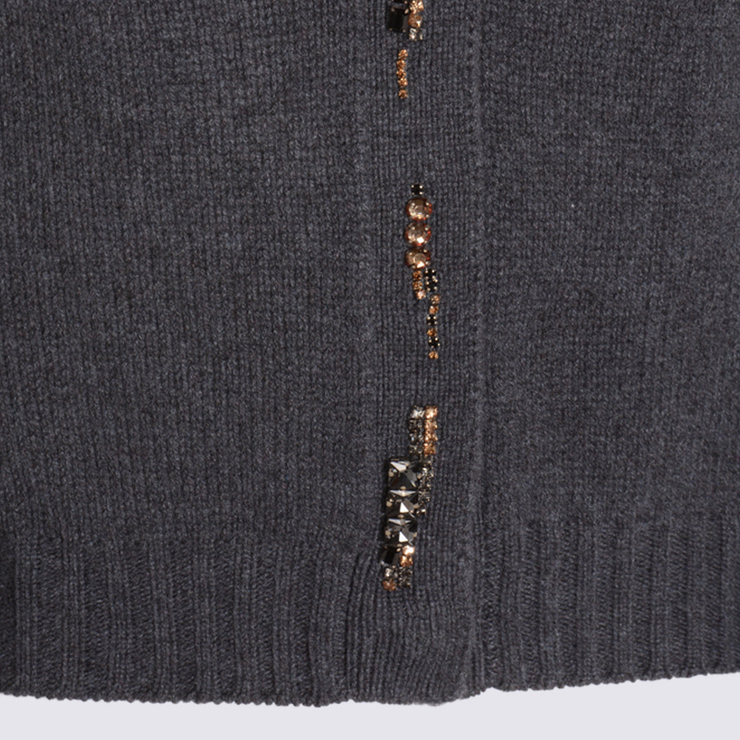 Fabiana Filippi Sweaters - DENIM GRIGIO | 49c616c2290702a78acef92cdc316569a5fe7100