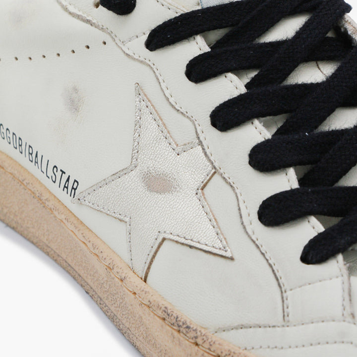 Golden Goose Sneakers - WHITE BEIGE/PLATINUM/BLACK | eef7c0e580f4daed099261f2082032e9cf85b5ba
